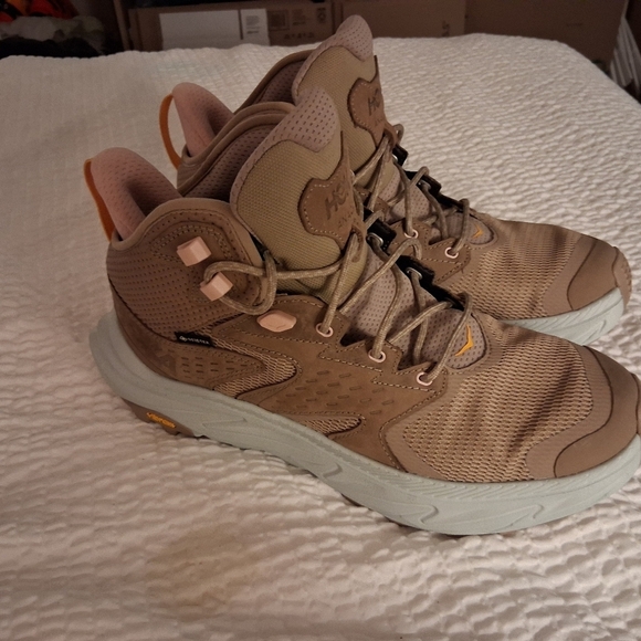 Hoka One One Anacapa 2 Mid Gore Tex Dune Ice Flow Women's Size 11b NWOB - Picture 6 of 12